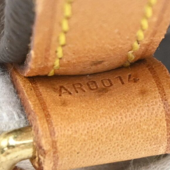 LOUIS VUITTON Nano Noe Mini Hand Bag Monogram Leather Brown M42227 631KA826 - Picture 5 of 16